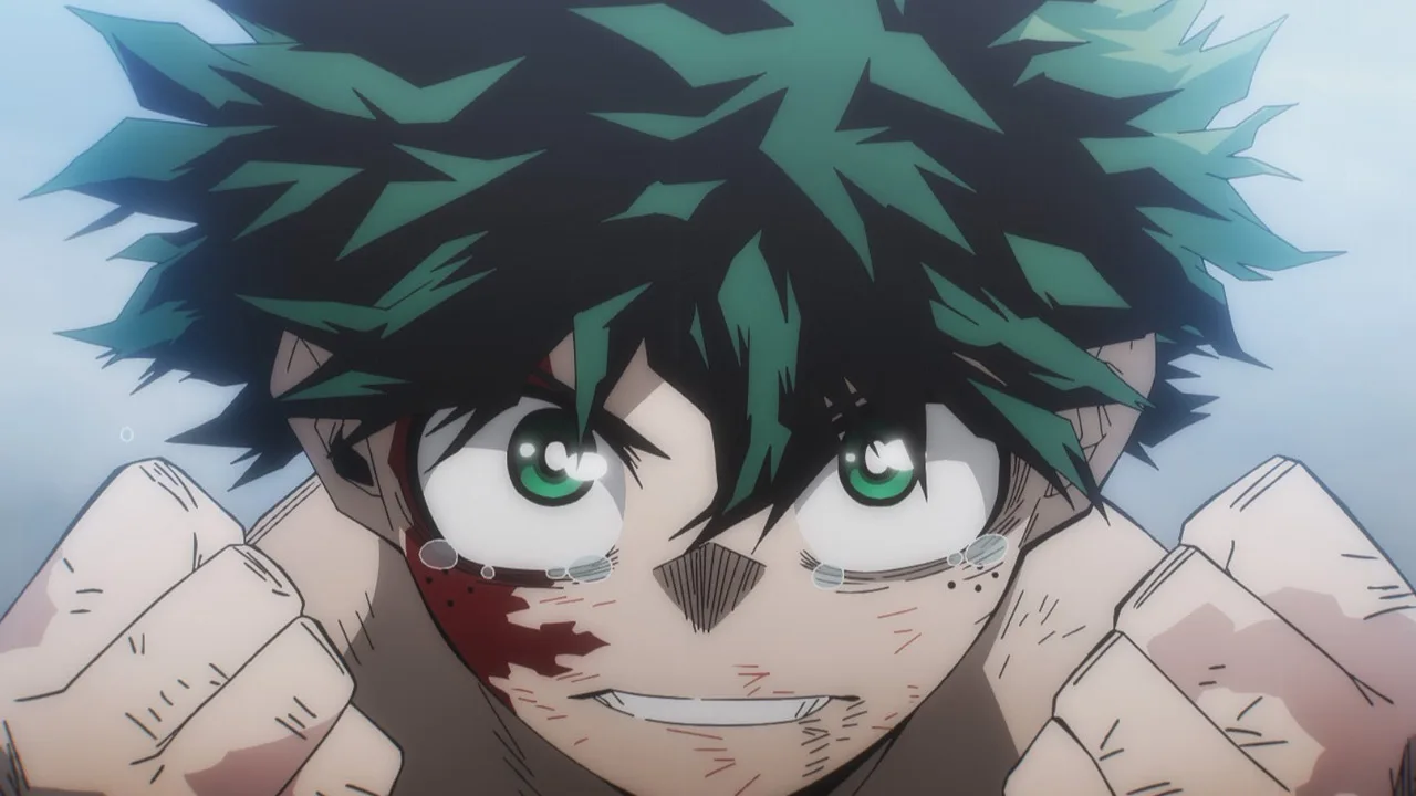 Deku enfrenta batalha final em novo visual de Boku no Hero