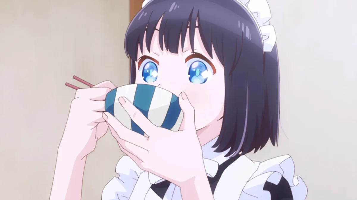 Maid-san wa Taberu dake reveals trailer with premiere in 2026