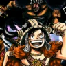 One Piece 1165 e a intensa luta de Garp e Roger contra Rocks