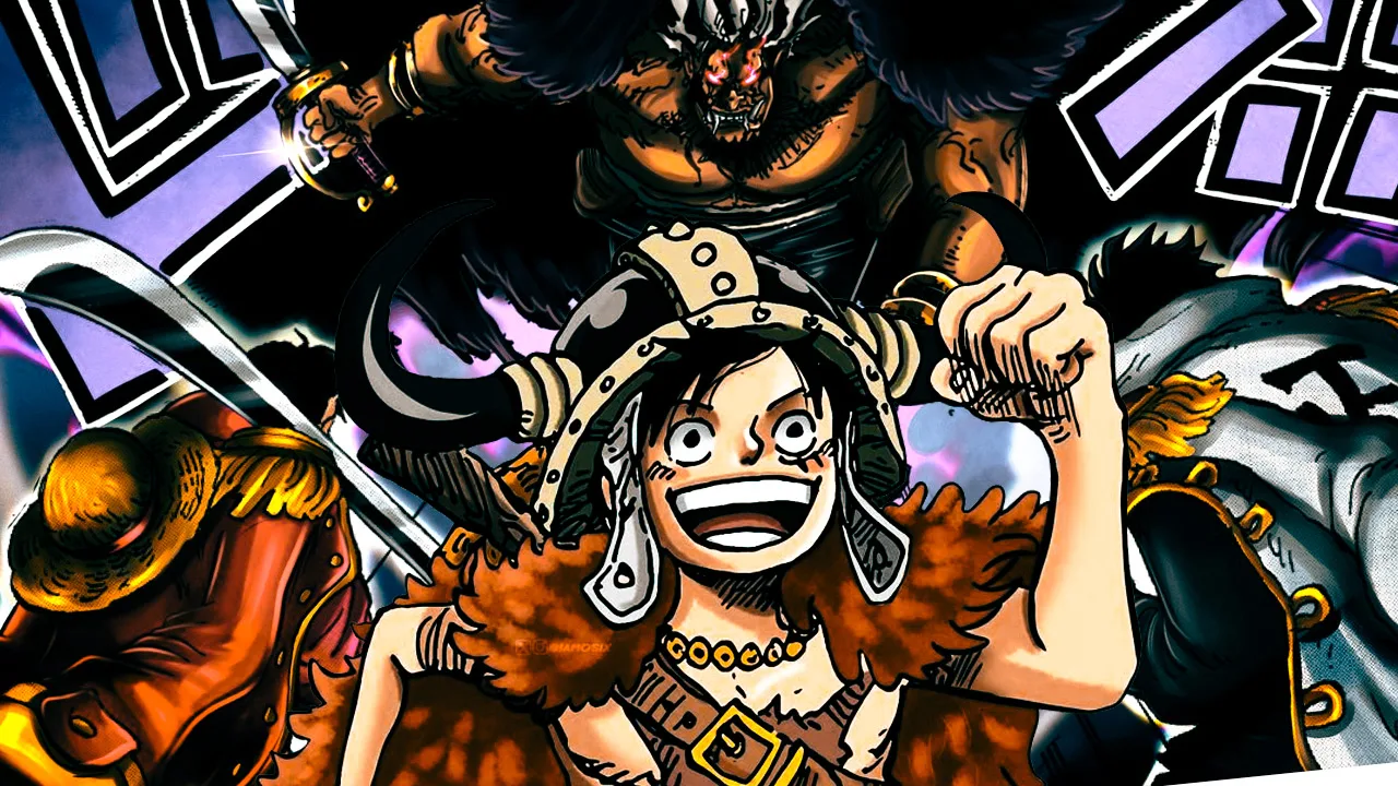 One Piece 1165 e a intensa luta de Garp e Roger contra Rocks