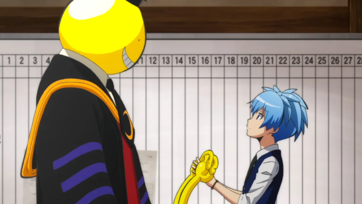 Assassination Classroom mengungkap pembukaan baru dalam jangka waktu 10 tahun
