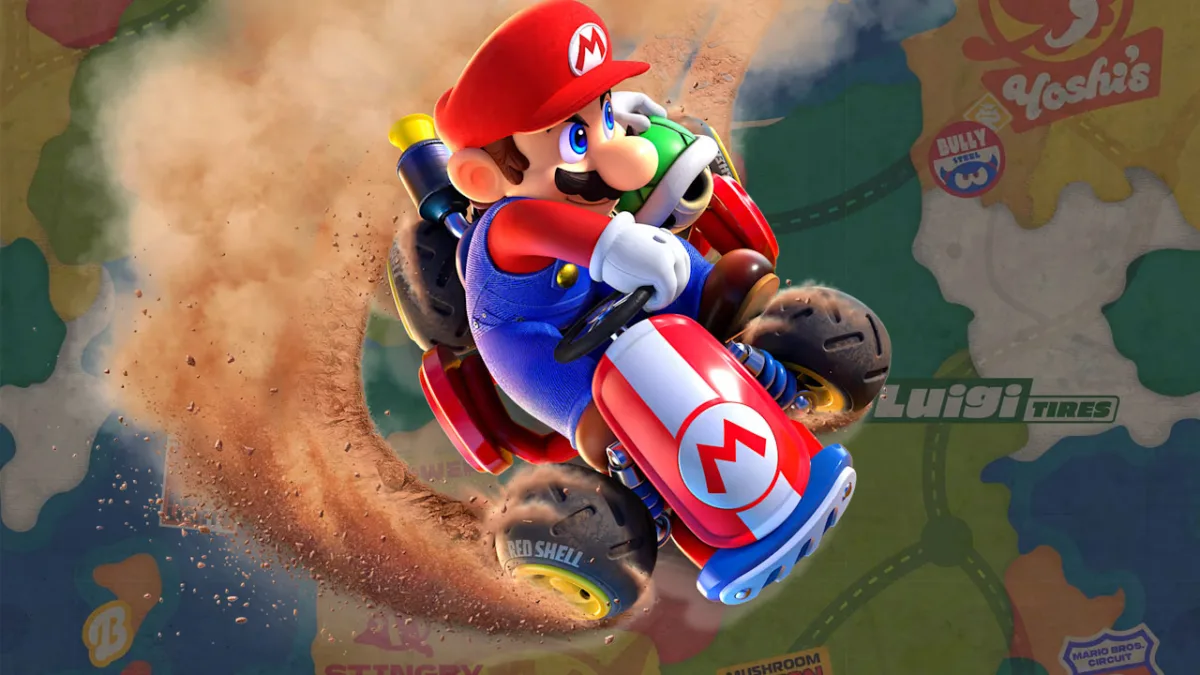 Mario Kart World lidera vendas em dezembro de 2025