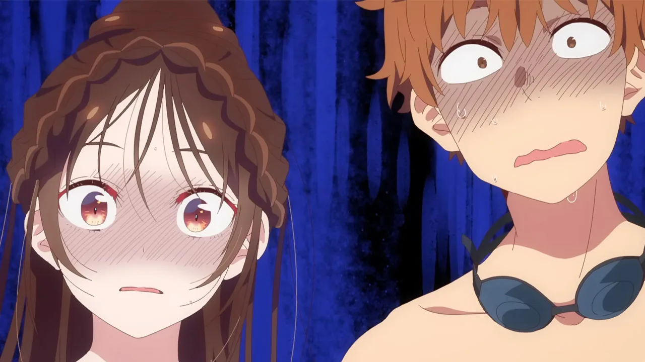 Rent-a-Girlfriend aposta em beijo em trailer da 5ª temporada