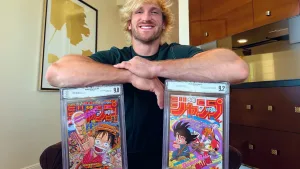 Logan Paul compra raras primeiras edições de mangás