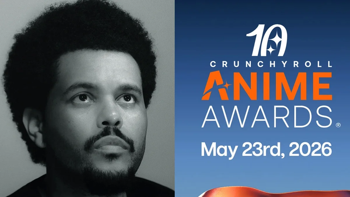 The Weeknd apresentará o Crunchyroll Anime Awards 2026