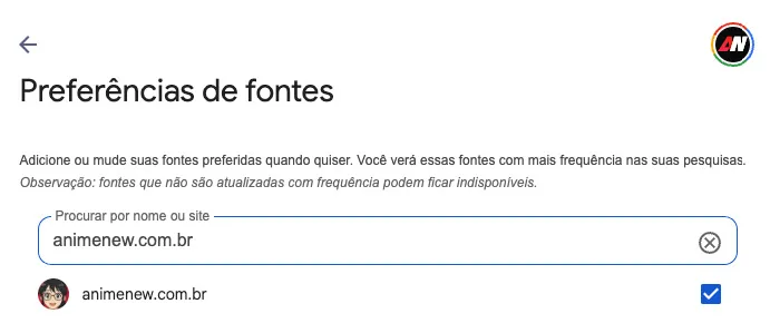 AnimeNew no Google